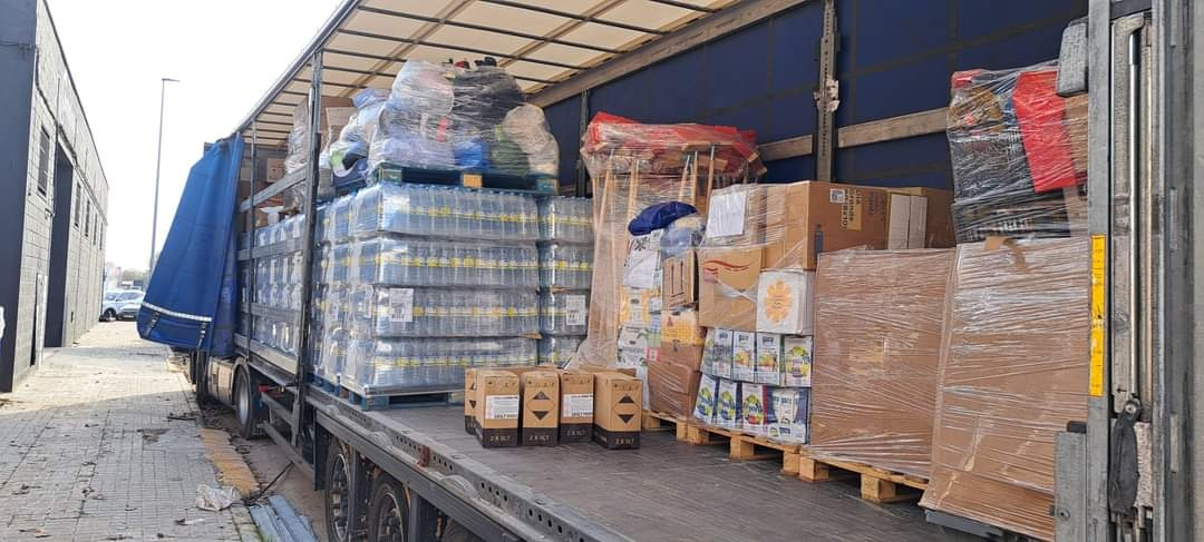 La ayuda de Vitigudino llega a la localidad valenciana de Aldaia