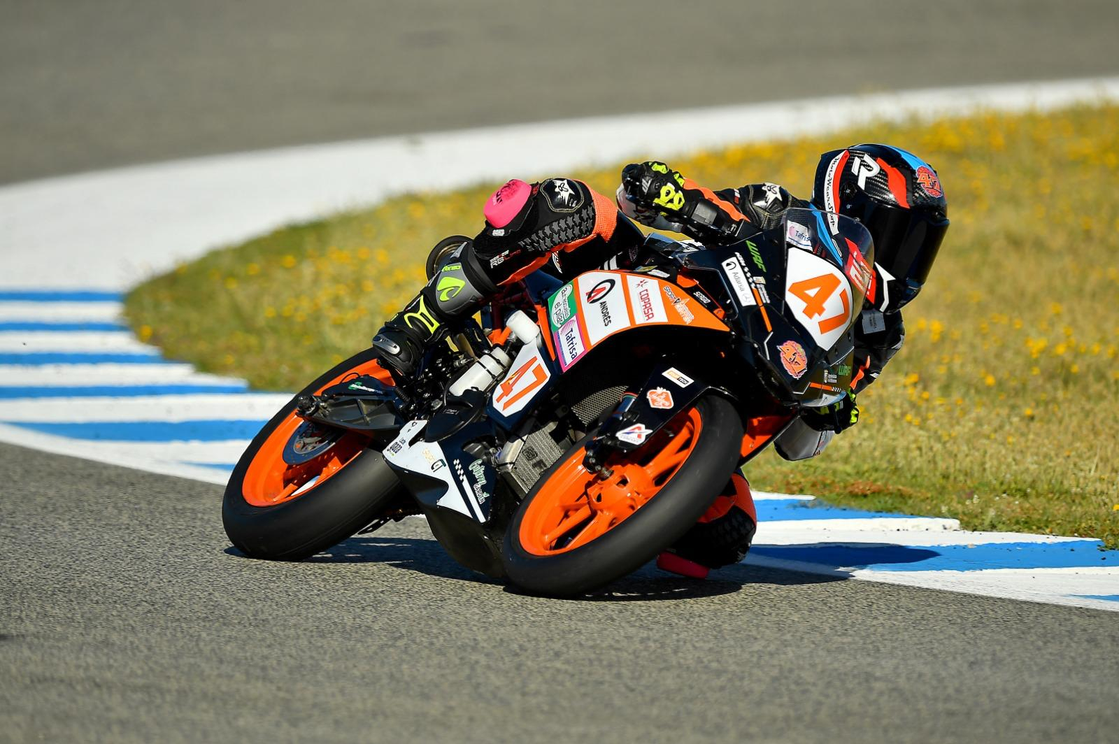 Sergio Verdugo disputará la última carrera de la temporada de la Copa de España de Velocidad y ya podrá puntuar al cumplir 14 años