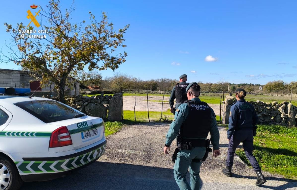 Guardia Civil y GNR ‘buscan’ a un varón de avanzada edad en un ejercicio de cooperación