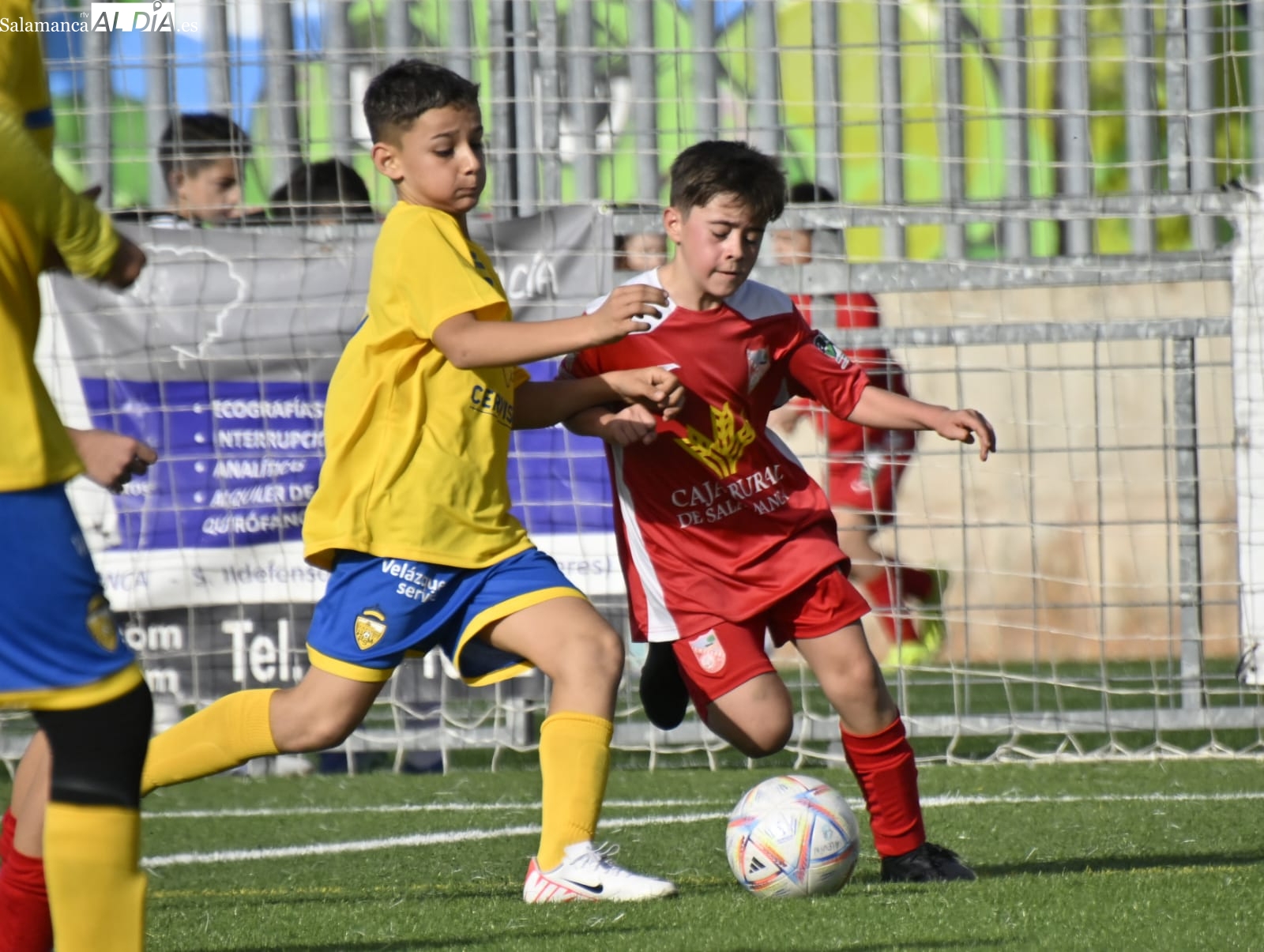 El fútbol base salmantino disfruta con una jornada repleta de partidos