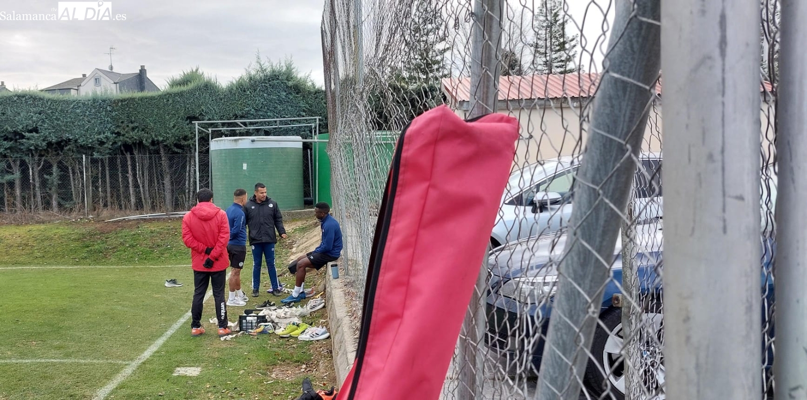 Emaná y Juancho no entrenan con el Salamanca UDS el día previo a Pontevedra