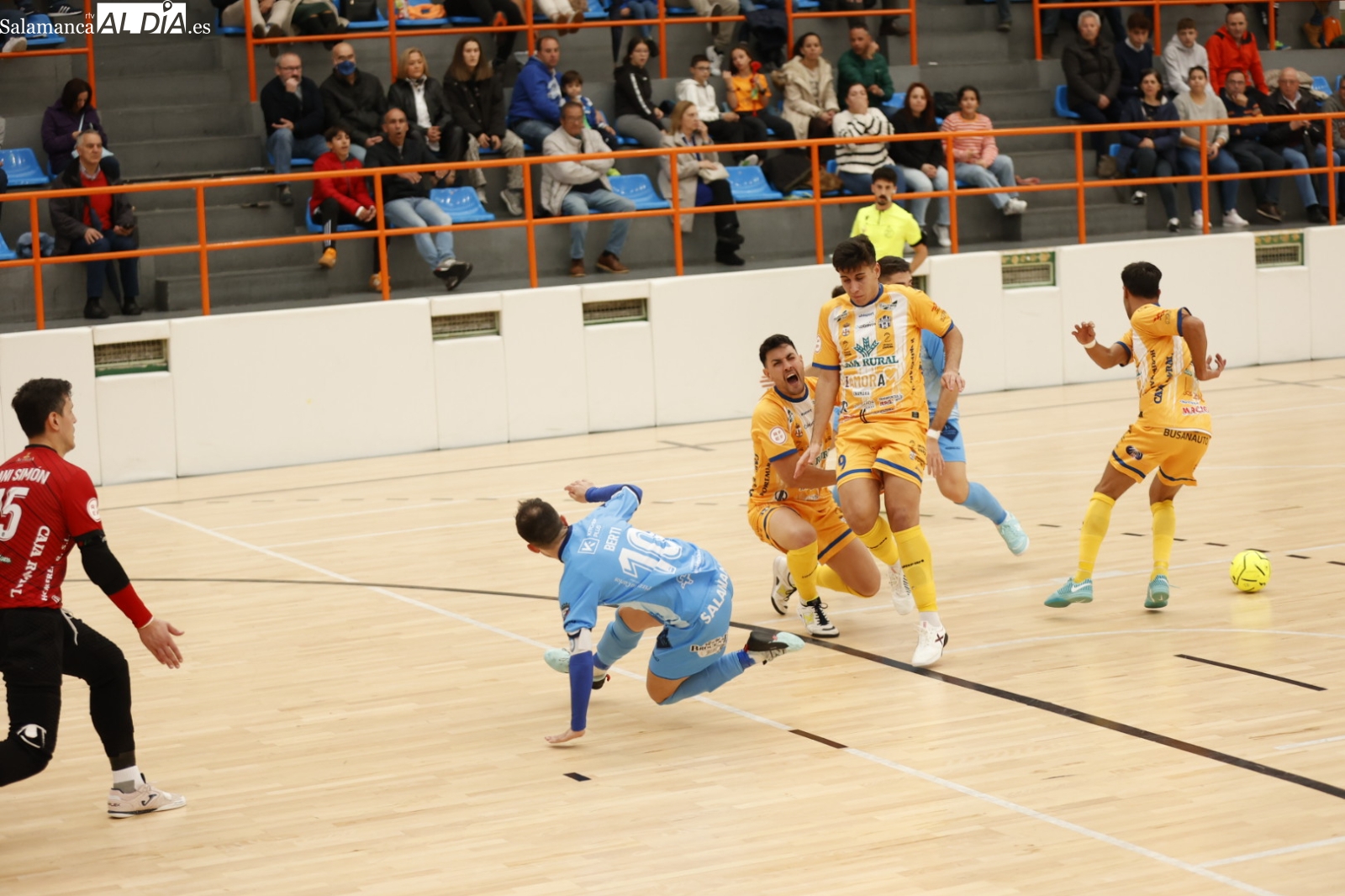 El Salamanca FS no puede con el líder Benavente en La Alamedilla (3-5) 