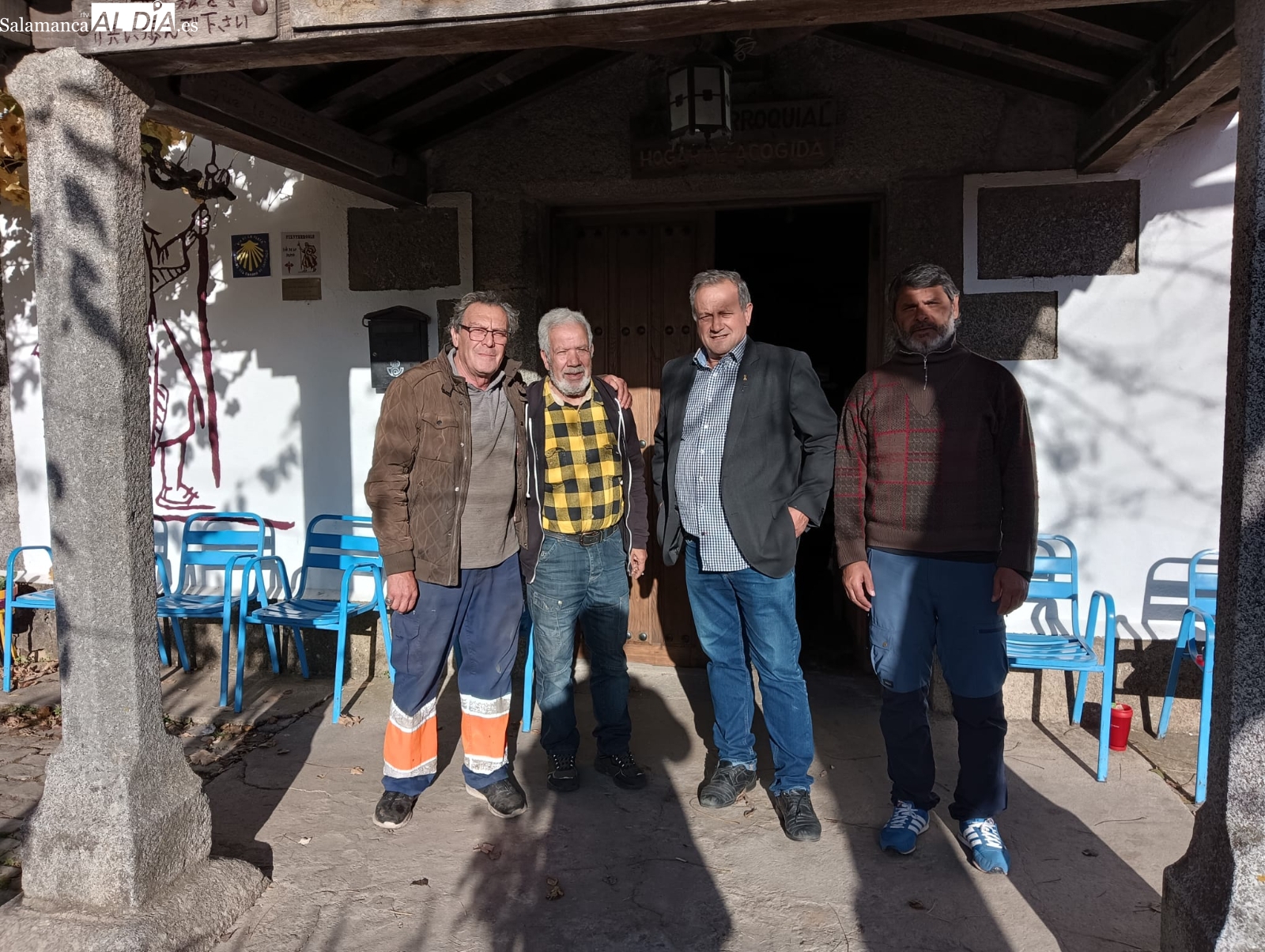 El albergue de peregrinos de Fuenterroble, donde las piedras hablan para contar historias
