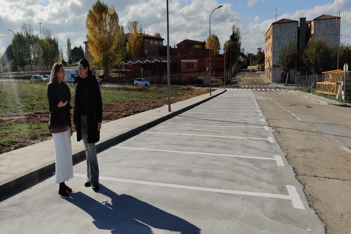 Nuevas plazas de aparcamiento en Santa Marta de Tormes