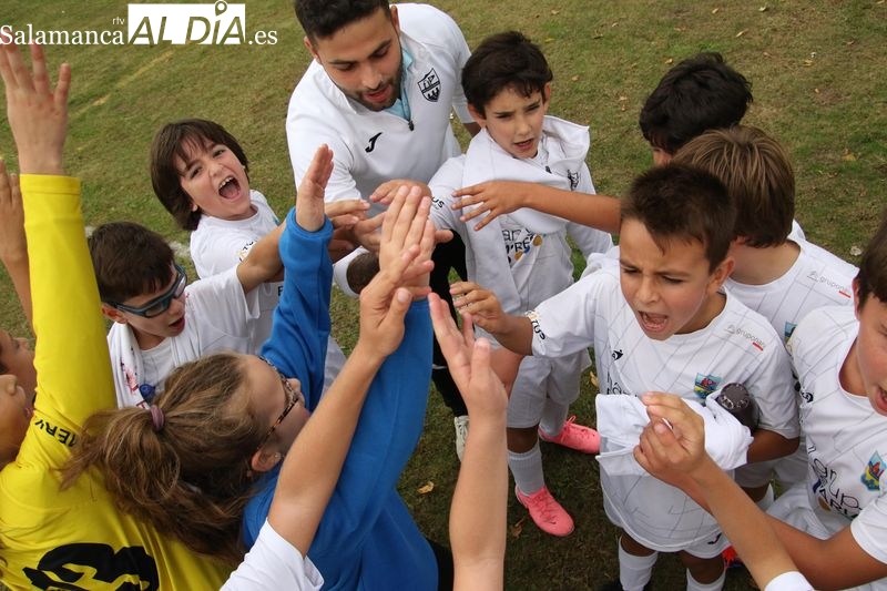El Benjamín A del Alba de Tormes CF: un equipo unido por la ilusión y las ganas de crecer