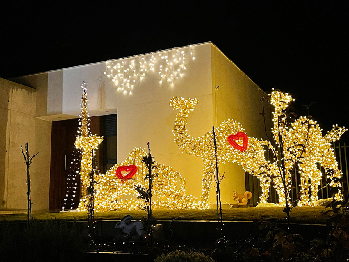 La decoración navideña vuelve a ser protagonista en Carbajosa 