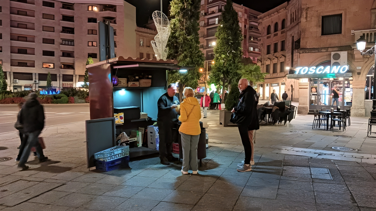 Lugares donde se encuentran los puestos de castañas en Salamanca (MAPA)