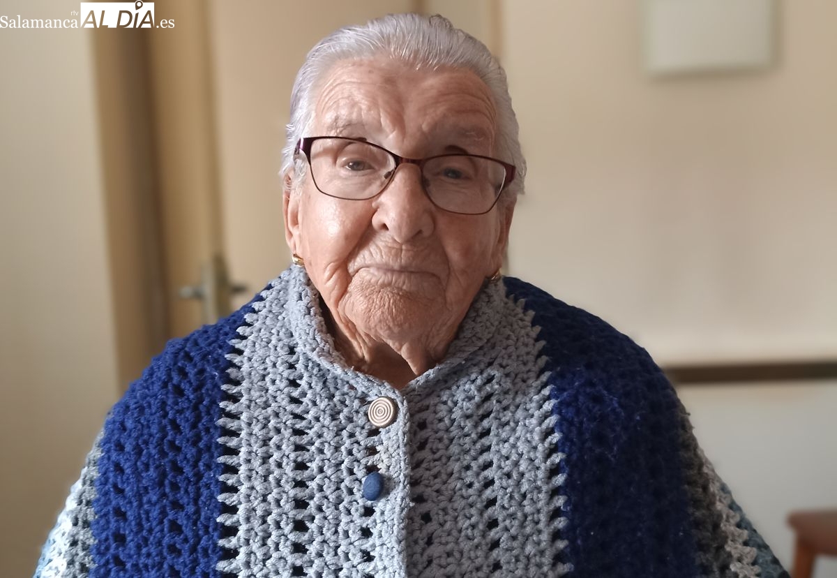 Victorina Hernández, la centenaria salmantina que no se pierde los concursos Pasapalabra y La Ruleta de la Suerte