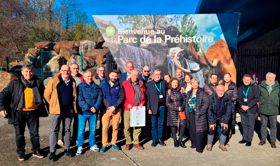Siega Verde asiste en Francia a la Asamblea de la ruta ‘Caminos de Arte Rupestre Prehistórico’
