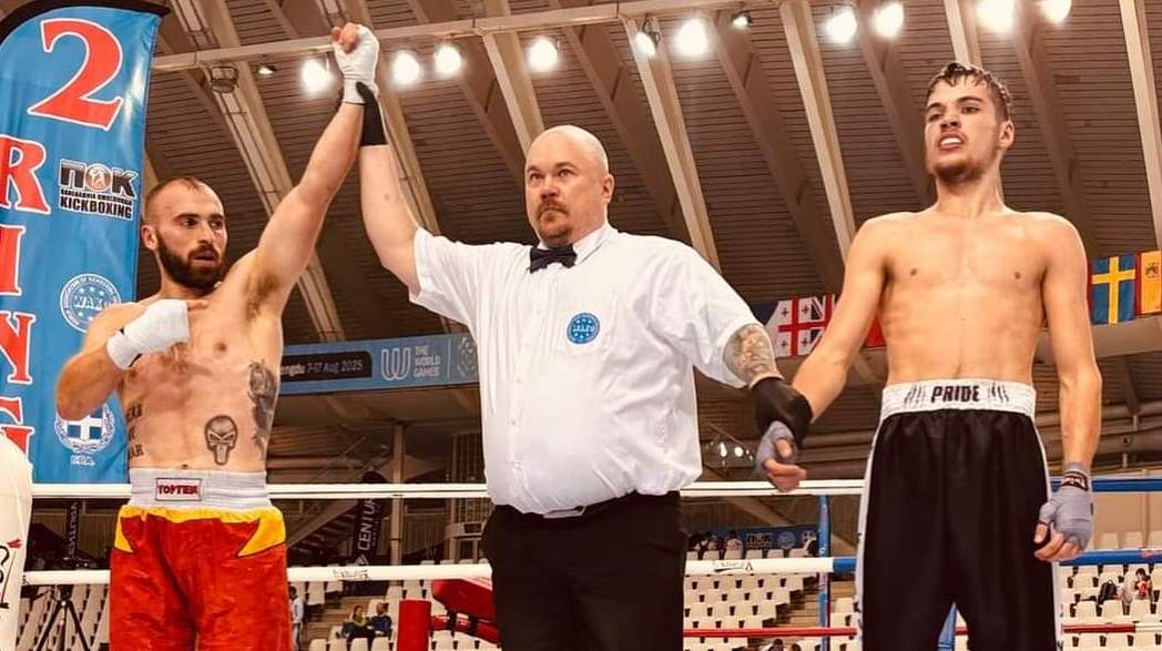 El salmantino Jaime Lizana, campeón de Europa WAKO con España