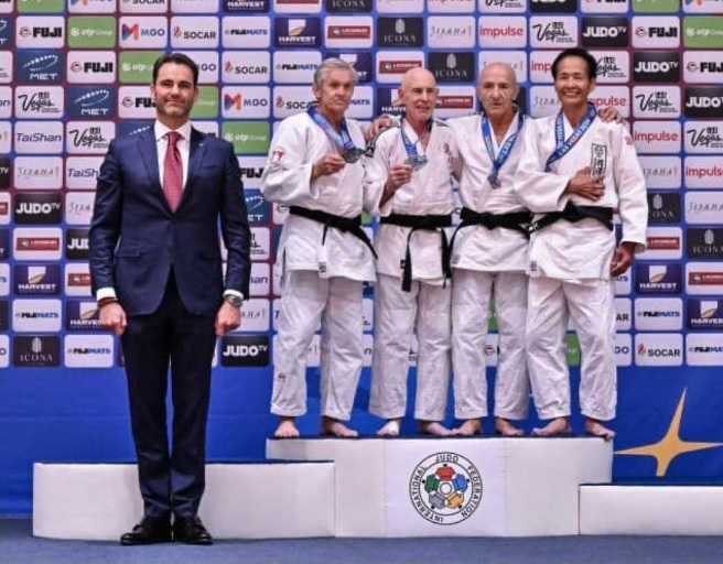 El salmantino Julio Vicente Ramos, bronce en el Mundial de Judo para veteranos