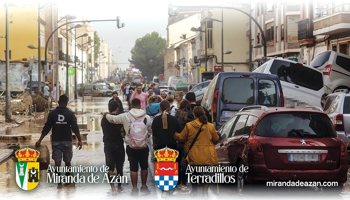 Terradillos y Miranda de Azán unen fuerzas en el apoyo a los damnificados de la DANA