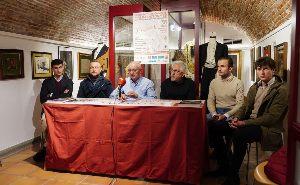 Presentado el cartel del esperado festival taurino solidario de Alba de Tormes