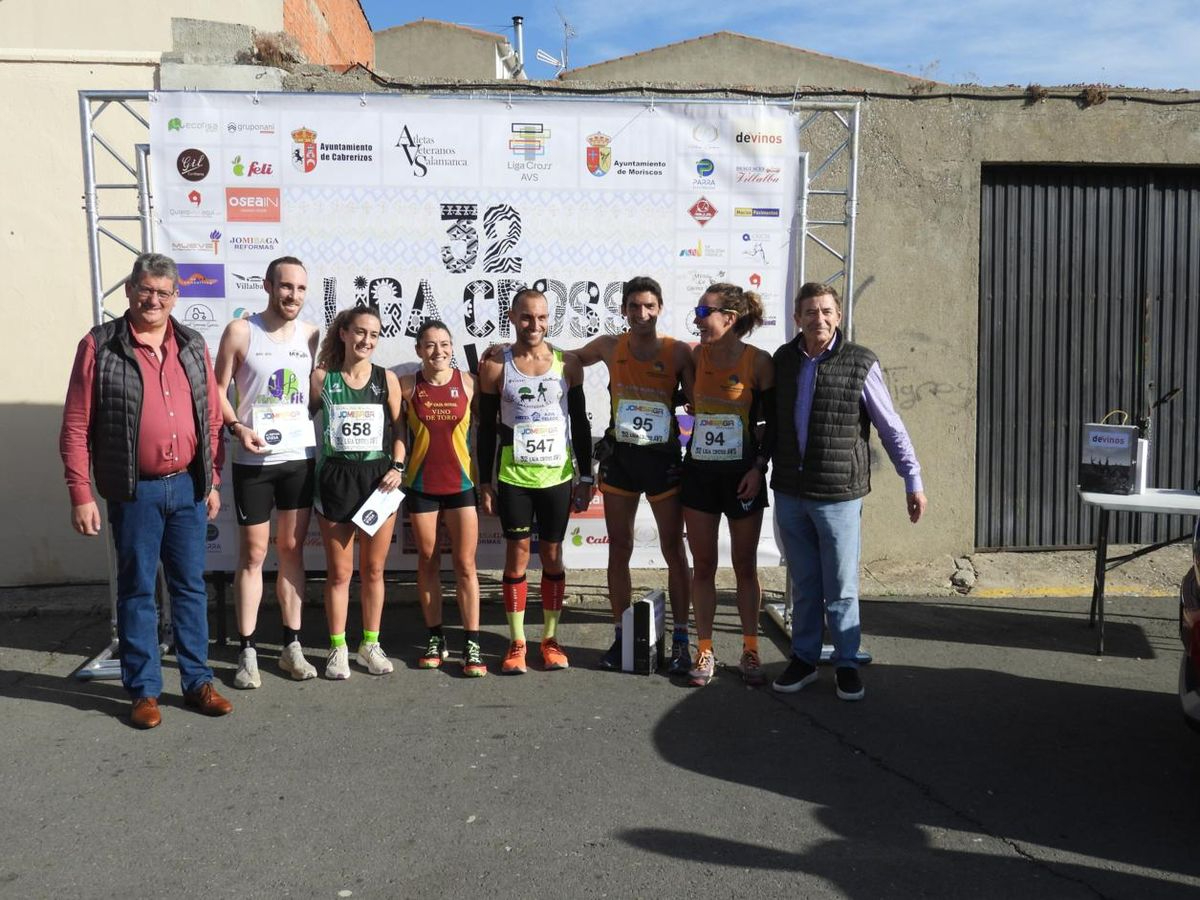 Marc Rodríguez y Verónica Sánchez ganan la primera carrera de Liga de Cross de Cabrerizos (FOTOS)
