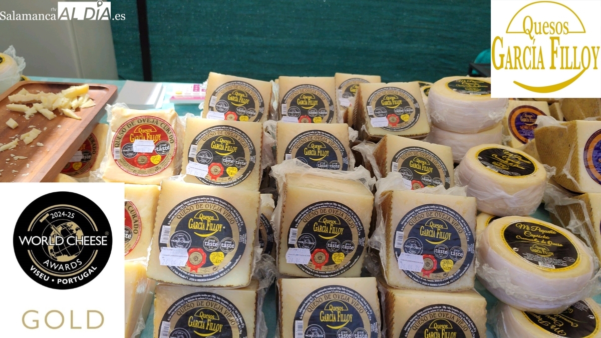 Quesos García Filloy obtiene dos medallas de oro y una de bronce en el prestigioso World Cheese Awards