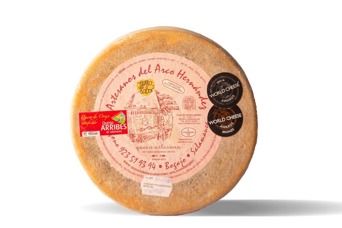 Un queso salmantino entre los premiados del certamen internacional World Cheese Awards 2024