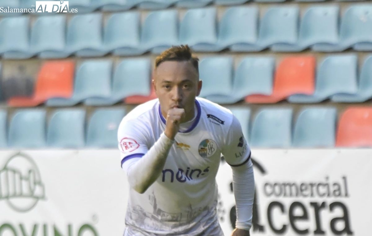 Juancho y la racha del Salamanca UDS: Somos un equipo que sabemos hacer cosas como las que estamos haciendo. Era cuestión de tiempo