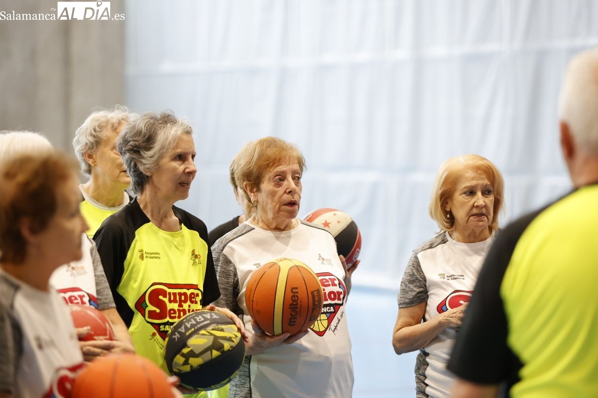 El Programa Supersenior de Baloncesto alcanza su sexta edición con una alta participación femenina que alcanza el 66% (FOTOS)