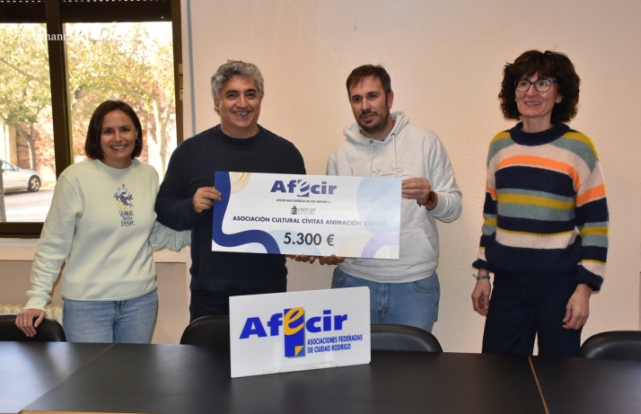 Afecir colabora con 5.300€ con la Feria de Teatro 2024