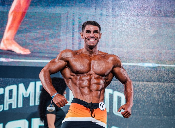 Rober Fernández competirá en el prestigioso Spanish Grand Prix como puesta a punto para soñar con la IFBB Pro Card