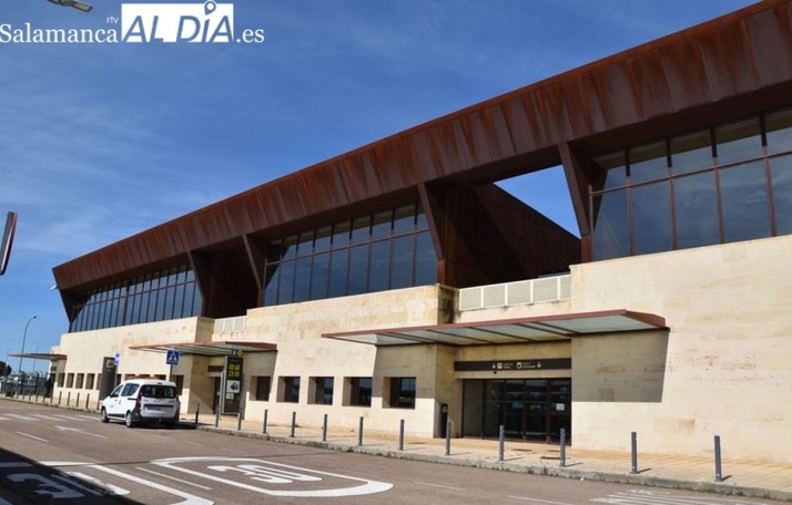 El aeropuerto de Salamanca encabeza la caída de pasajeros 