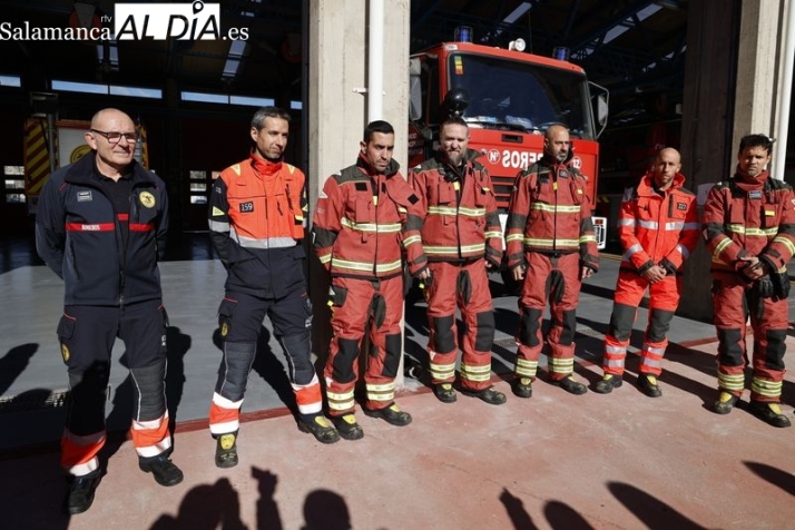 Ocho bomberos salmantinos ayudarán en labores de rescate en Paiporta (Valencia)