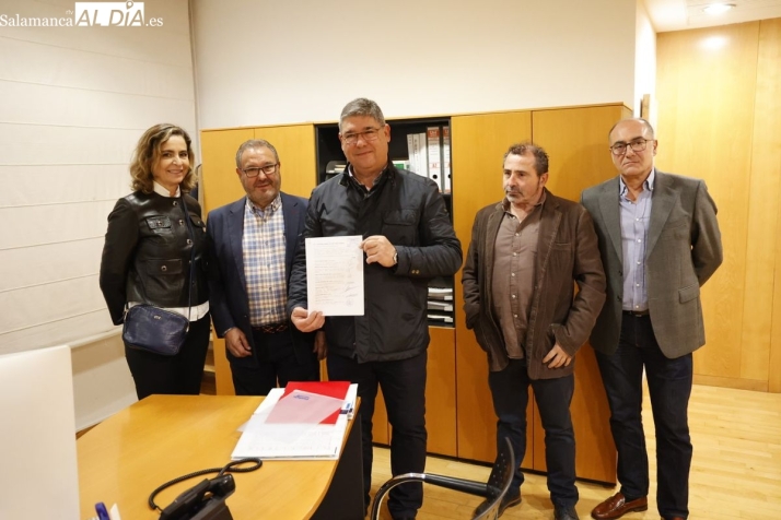 Nueve presidentes de asociaciones empresariales respaldan la candidatura de Paulino Benito en las elecciones de CEOE-Cepyme Salamanca