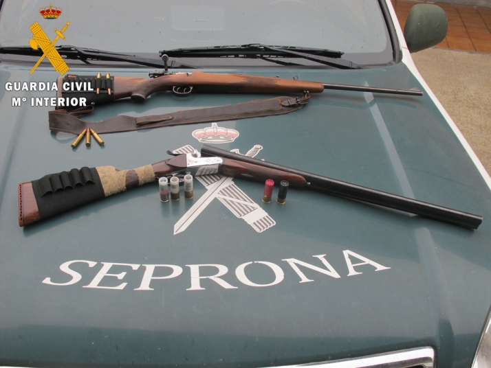 La Guardia Civil intercepta a un cazador furtivo en Sobradillo