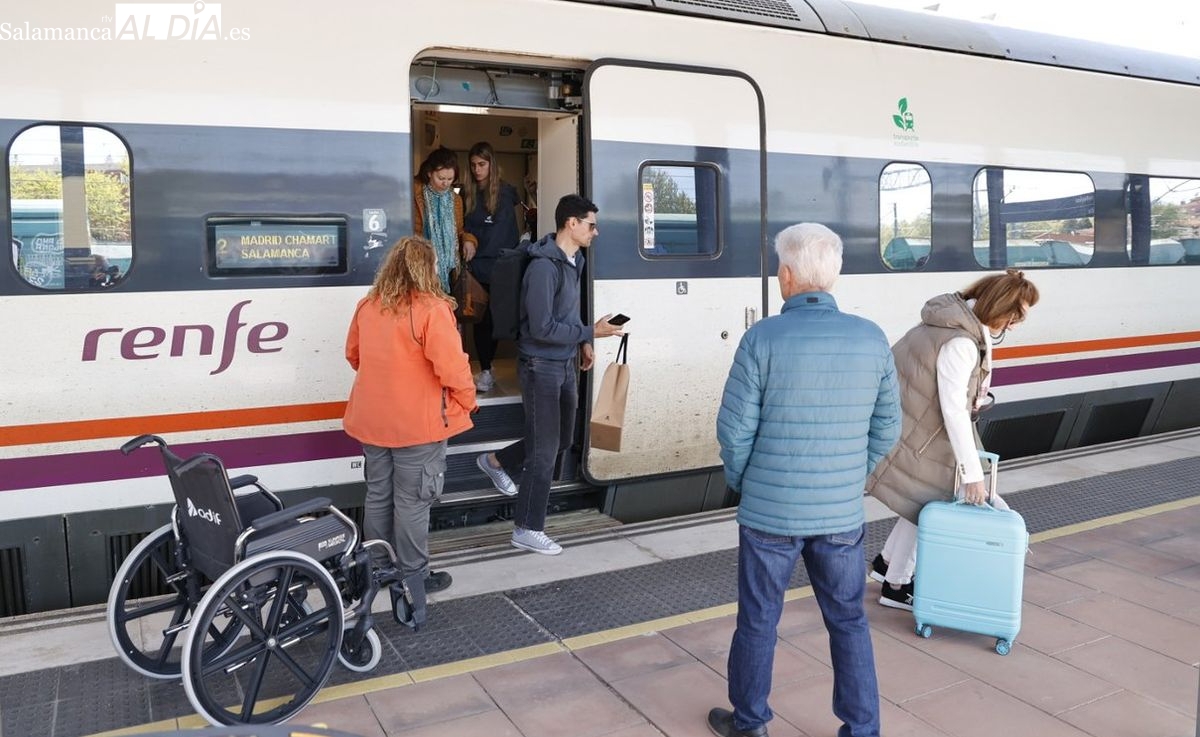 Novedades para tres trenes de Media Distancia que finalizan su recorrido en Salamanca