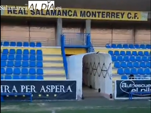 Así es el nuevo túnel de vestuarios instalado en el Reina Sofía (VÍDEO)