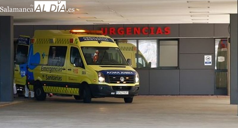 Un herido tras el choque de un turismo y una moto en Cabrerizos