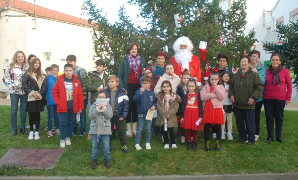 Morasverdes recibe la visita de Papá Noel