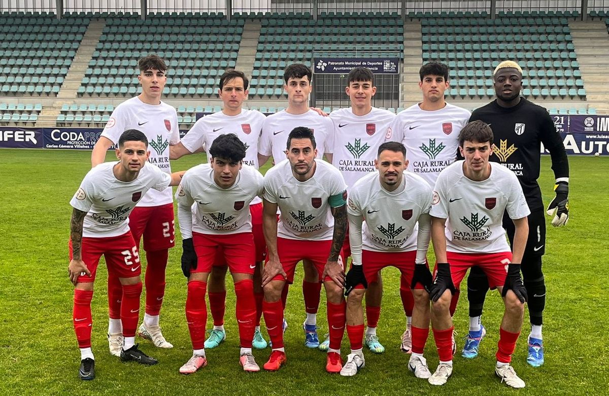 La UD Santa Marta logra un importante punto ante el Palencia CF (1-1)