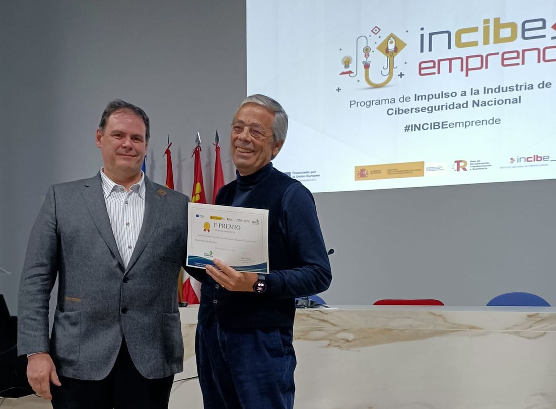 El salmantino que se ha hecho con el primer premio de la incubadora para emprendedores del Instituto Nacional de Ciberseguridad de España