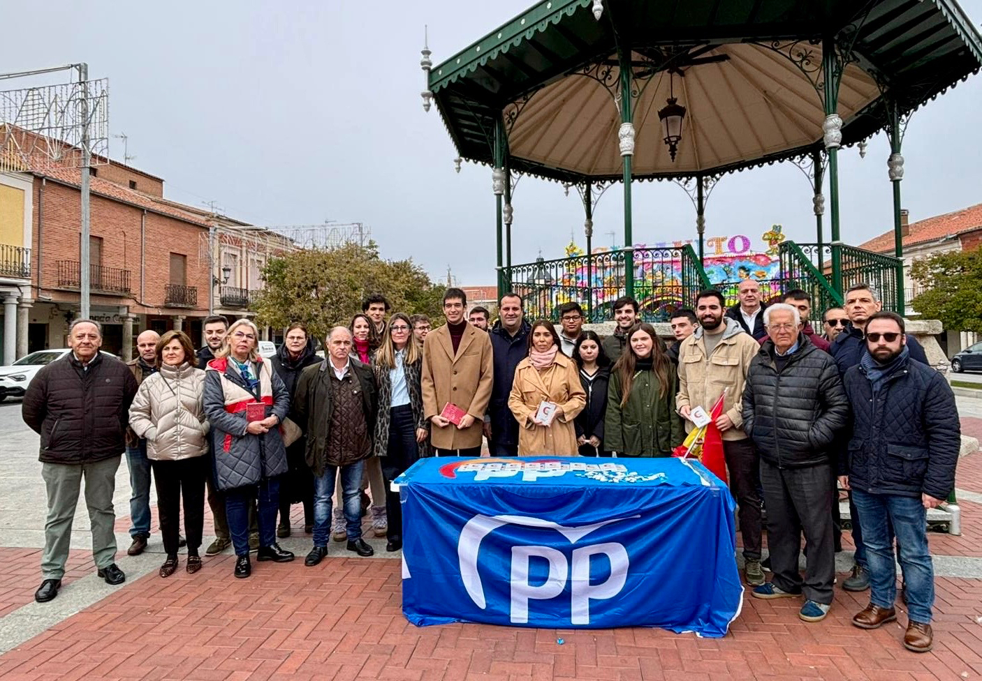 El PP celebra en Peñaranda por primera vez el Día de la Constitución: La Carta Magna es paradigma de justicia, igualdad y consenso. No es ninguna moneda de cambio