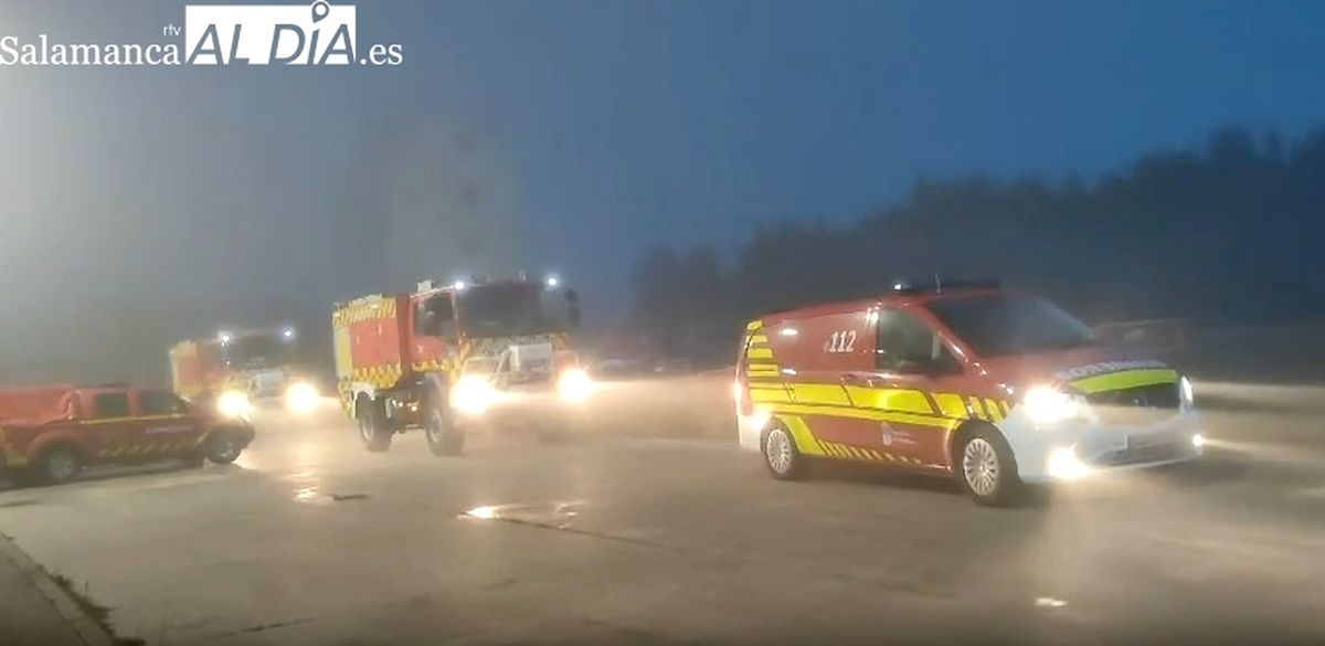 Fallecen un padre y su hijo tras el incendio de una vivienda en Miranda del Castañar