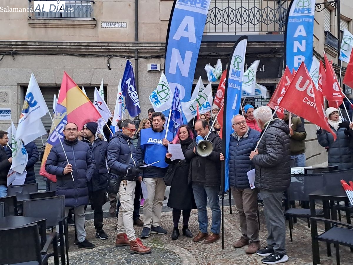 Reclaman en Salamanca una solución ya a la asistencia sanitaria de los empleados públicos (Fotos y Vídeo)