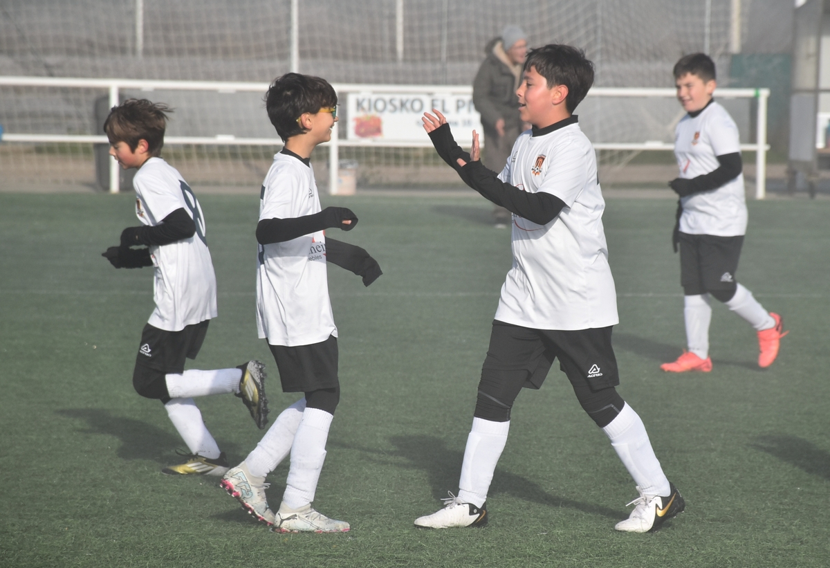 Dulcísimo cierre del 2024 como locales del Alevín B y el Infantil del Ciudad Rodrigo