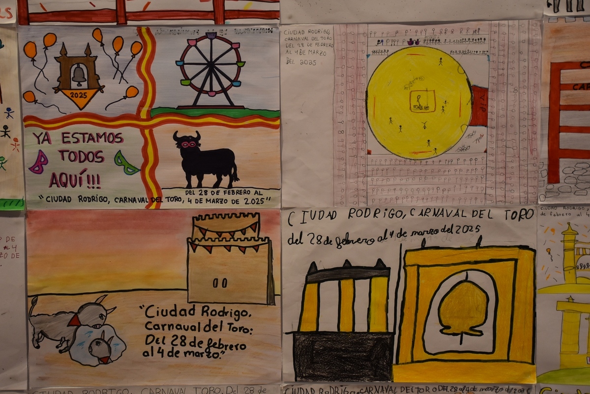 Presentados 555 trabajos al Concurso de Dibujo Infantil del Carnaval del Toro 2025