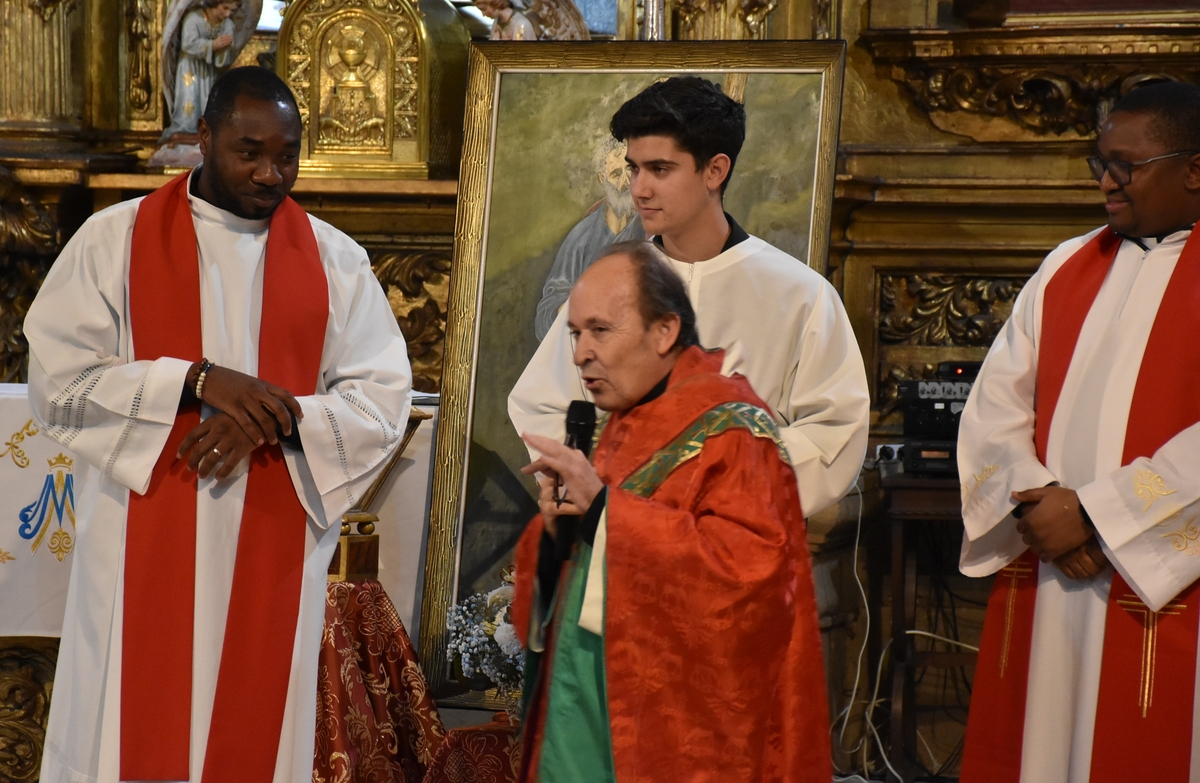 La Parroquia de San Andrés festeja con invitados especiales al Santo que le da nombre