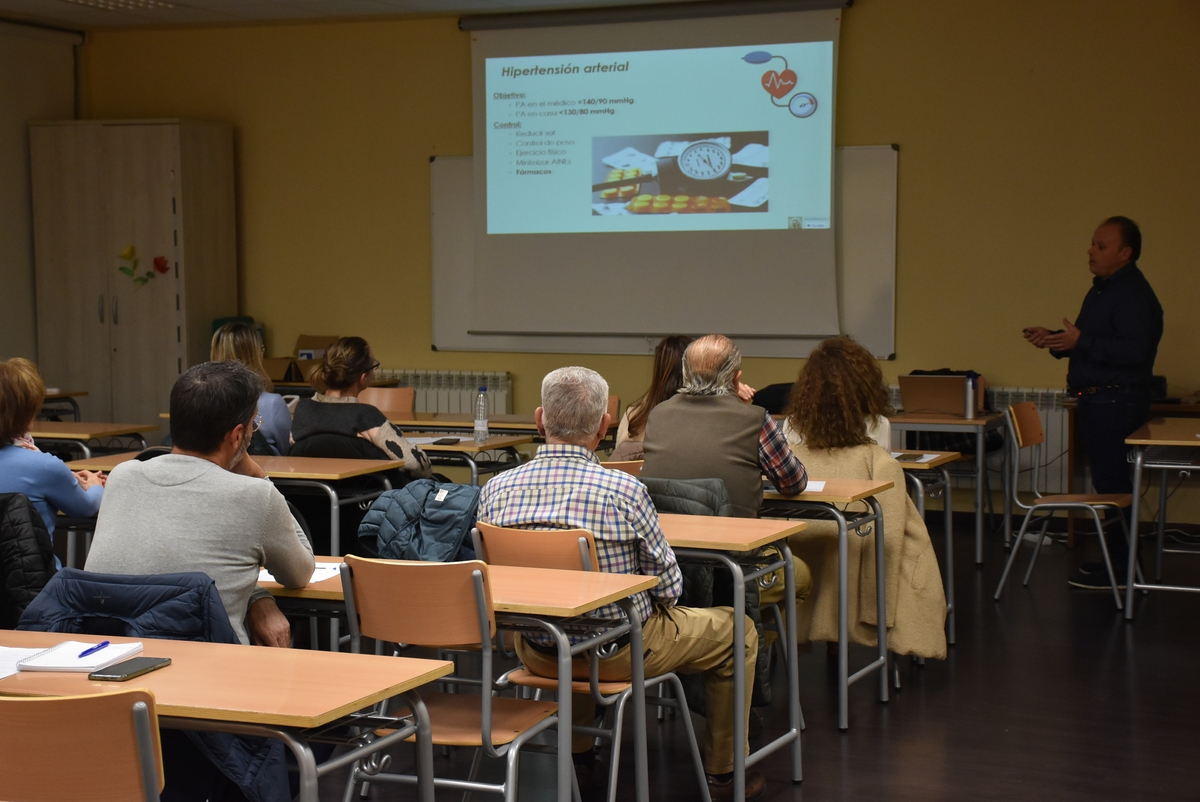Un grupo de mirobrigenses toma conciencia de su riesgo cardiovascular