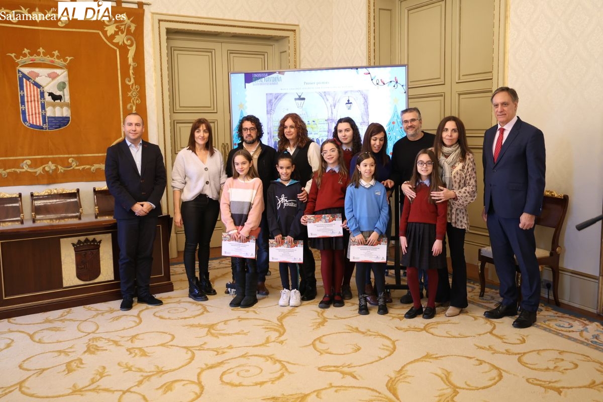 FOTOS  y lista de los ganadores del primer concurso escolar ‘Postal Navideña’ 