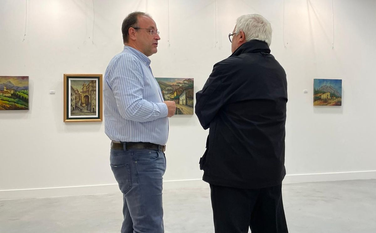 Rafael Rivas expone sus óleos en el Centro Municipal Integrado Julián Sánchez ‘El Charro’