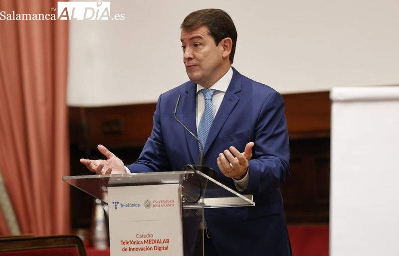 Mañueco aplaude las palabras del rey, un certero discurso a la altura de España