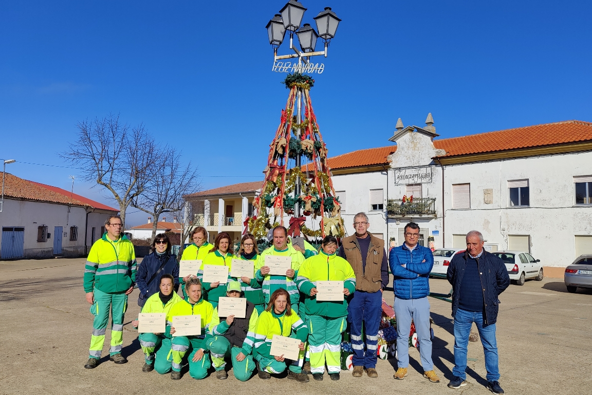 Los 12 alumnos de la acción ‘Campo de Yeltes en Verde’ reciben sus diplomas