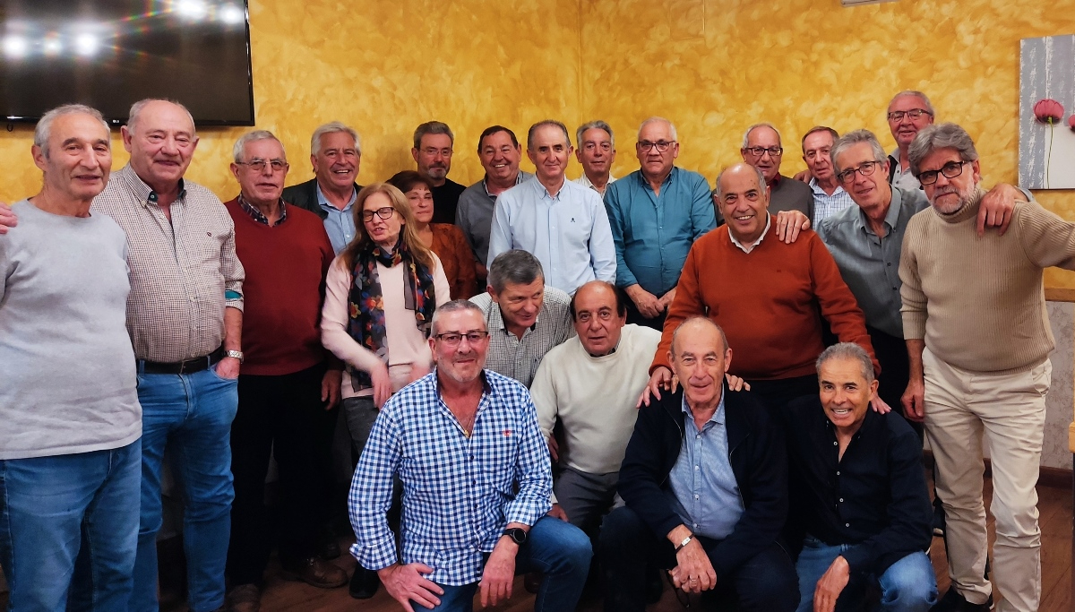 Los jubilados de ENUSA celebran con nuevas incorporaciones su comida de Navidad