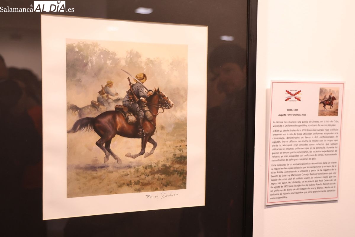 Salamanca acoge la exposición de Ferrer-Dalmau, conocido como el pintor de batallas