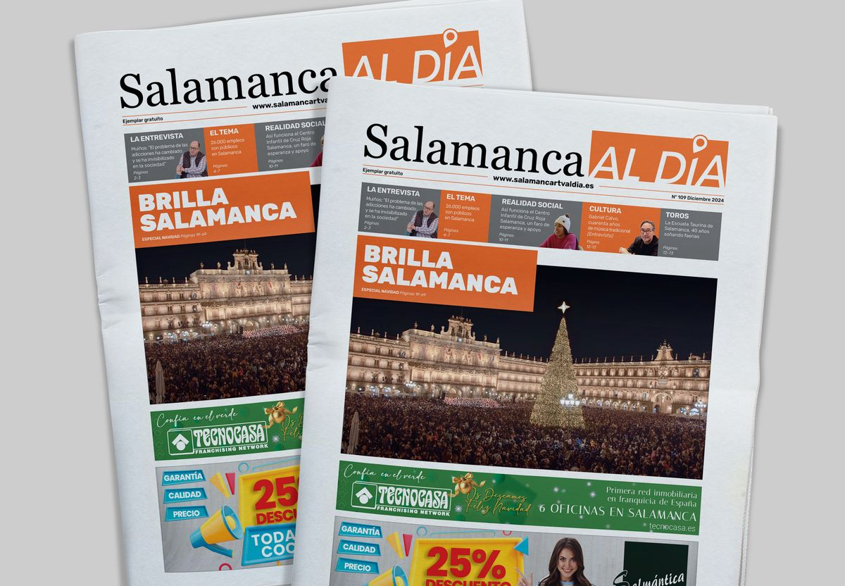 Este martes sale a la calle el número de diciembre del periódico en papel SALAMANCA AL DÍA