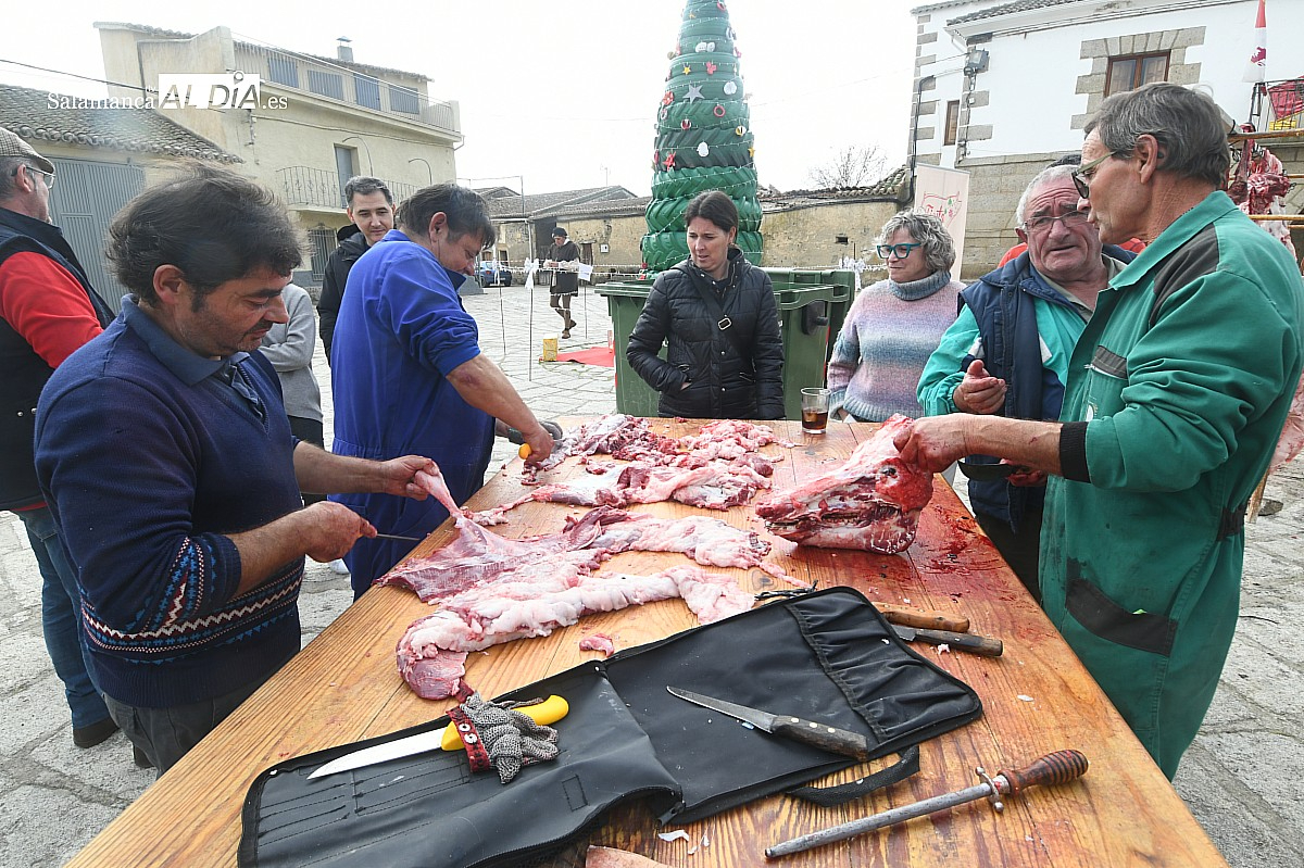 La Matanza Tradicional da paso a la Navidad en Villar de La Yegua