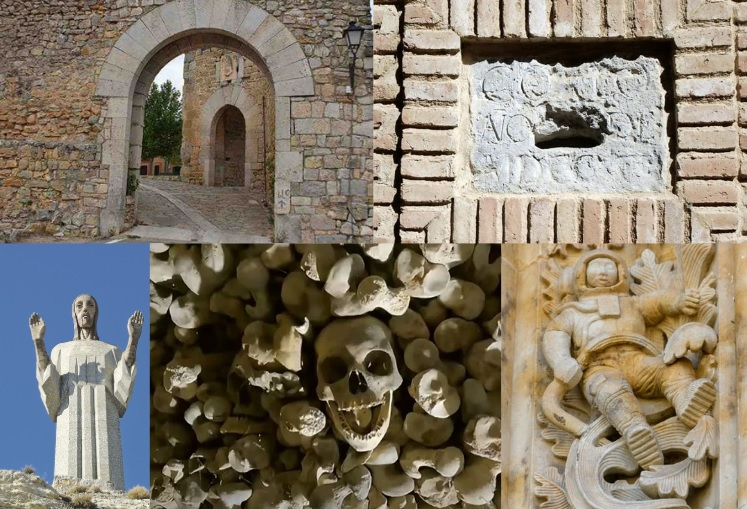 Calaveras, un buzón, un astronauta o un Cristo similar al de Río de Janeiro: monumentos curiosos en Castilla y León